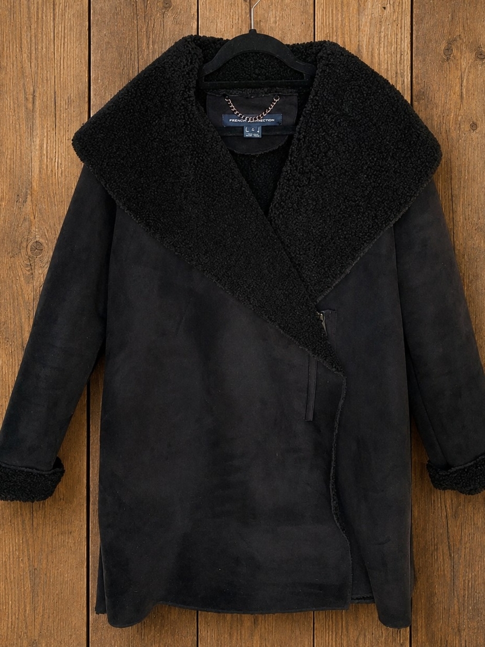 French Connection Cocoon Wrap Coat